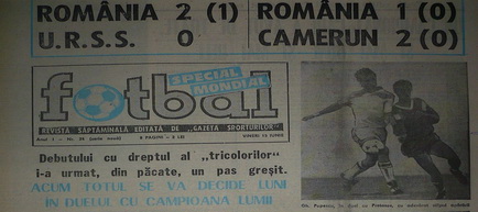 Remember România - Camerun 1990